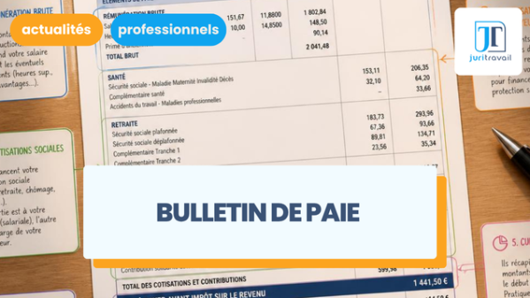 illustration pour Quelles sont les mentions obligatoires à faire apparaître sur le bulletin de paie ?